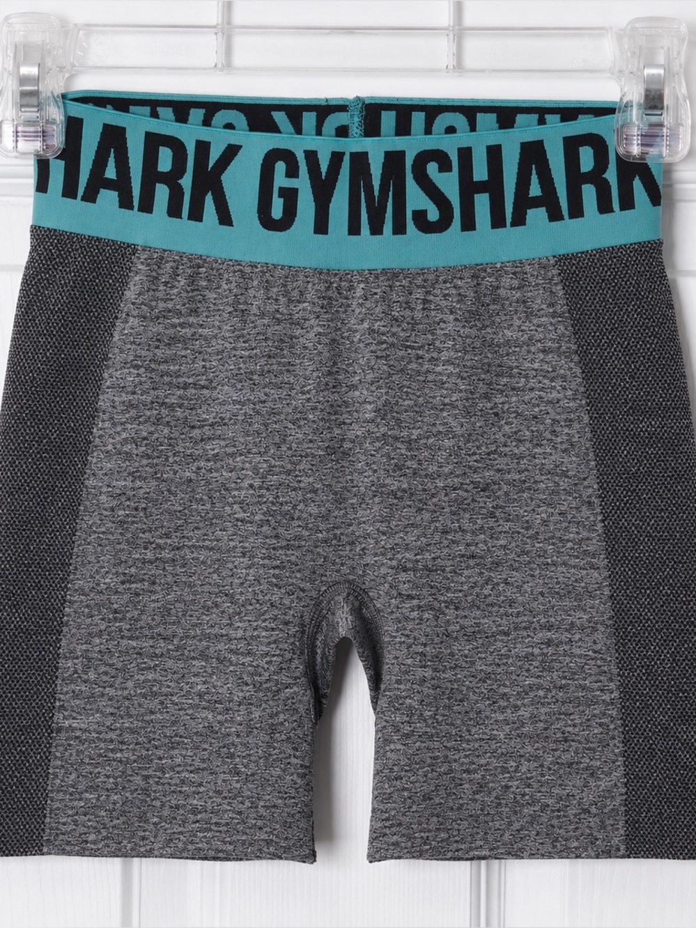 GYMSHARK Flex Shorts Women's Size XS Gray Teal - Picture 2 of 12